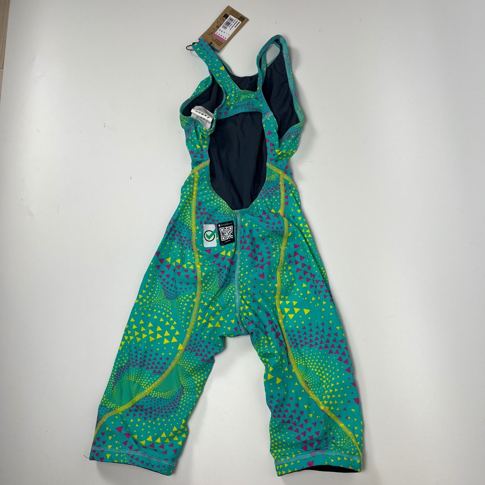 Arena Powerskin ST Next LE Fireflow Seaglass Kneeskin Racing Swimsuit 22 - Picture 6 of 9